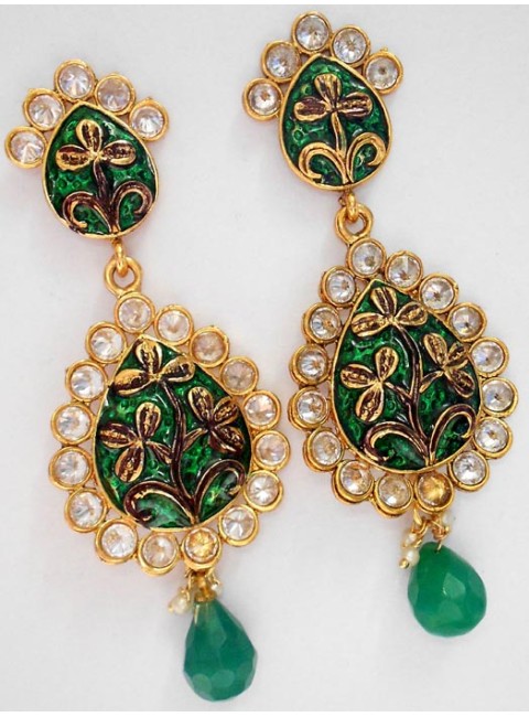 Polki Earrings